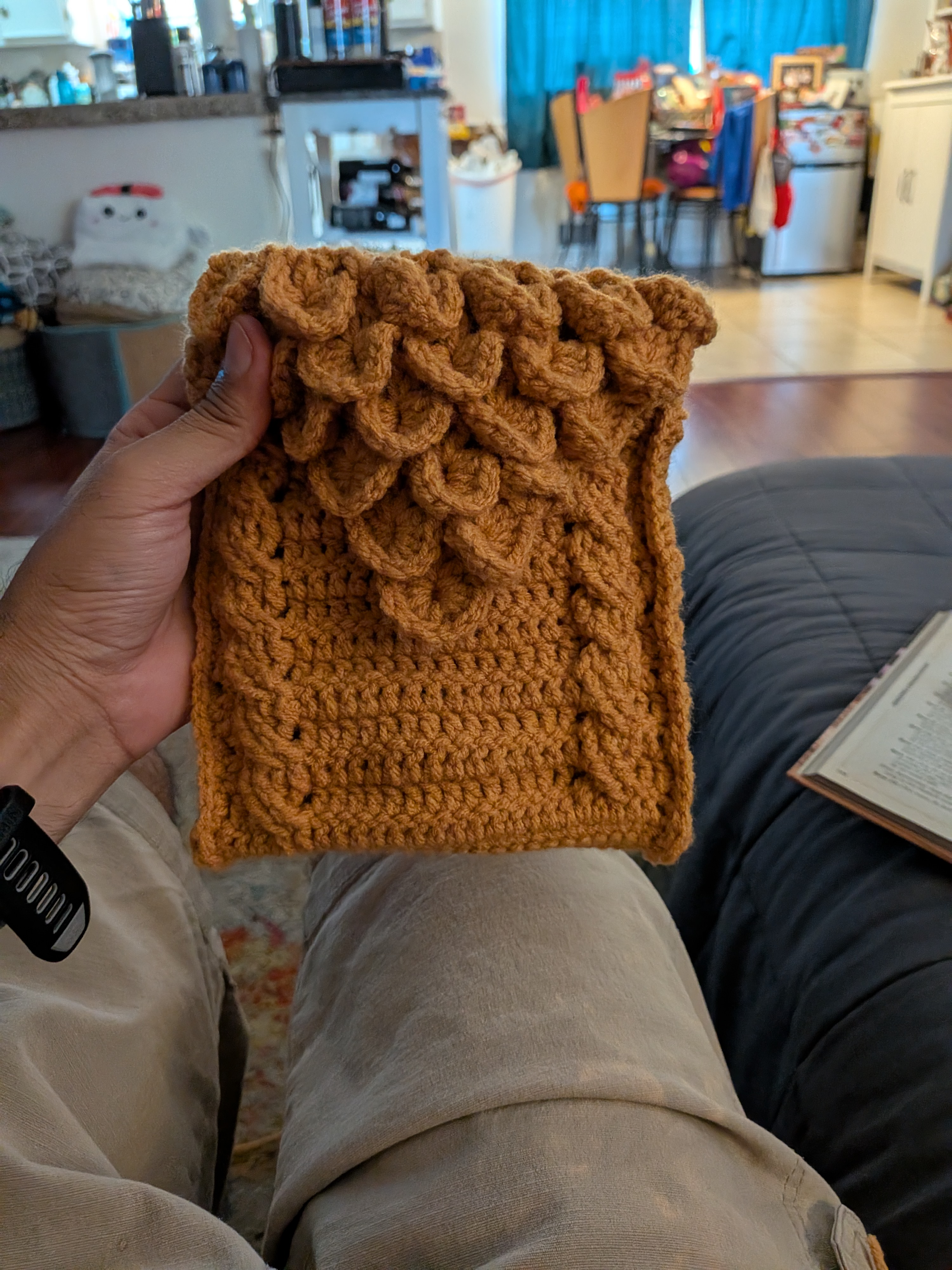 D&D Inspired Dragon Scale Kindle Pouch photo 13