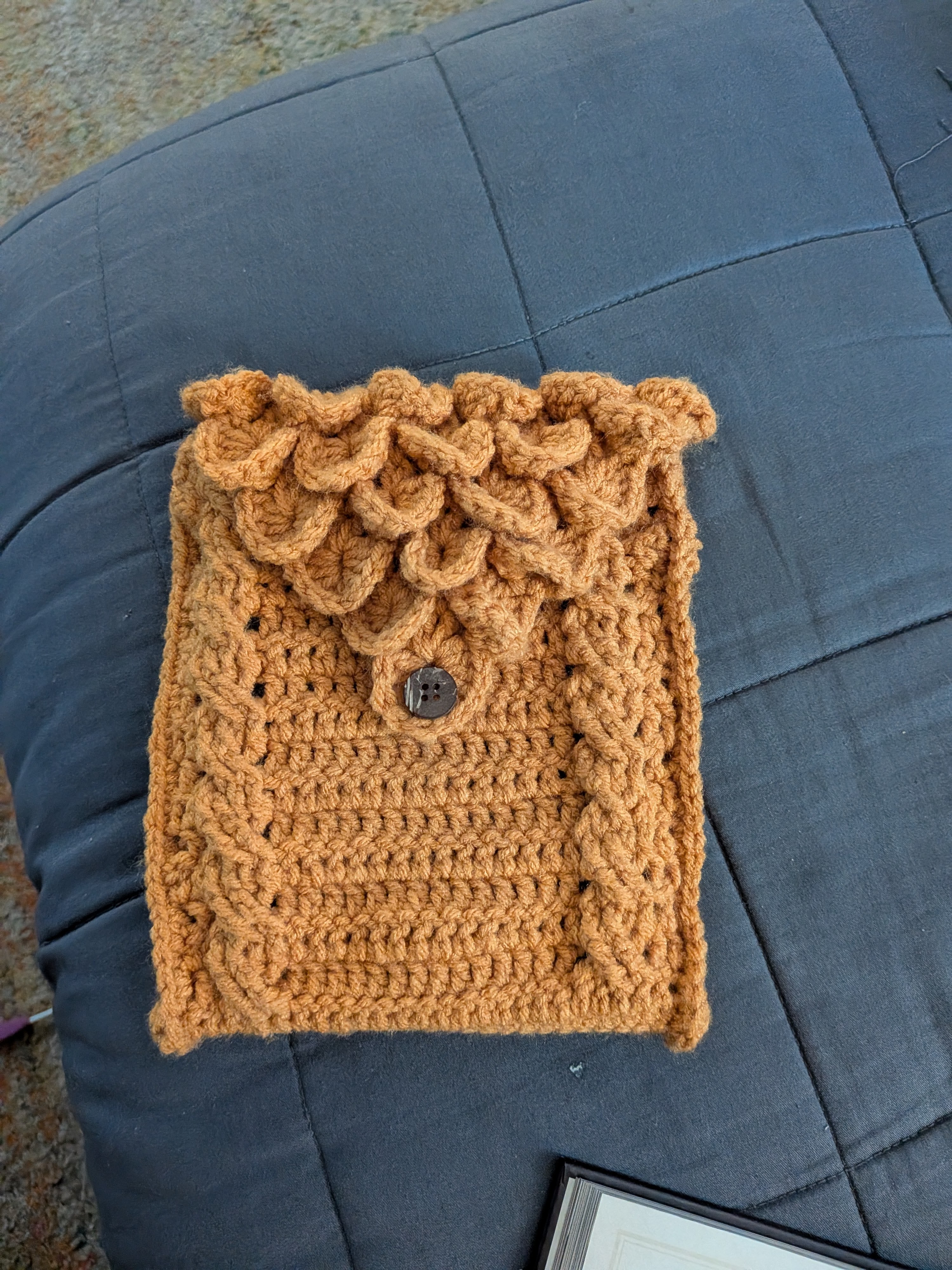 D&D Inspired Dragon Scale Kindle Pouch photo 17