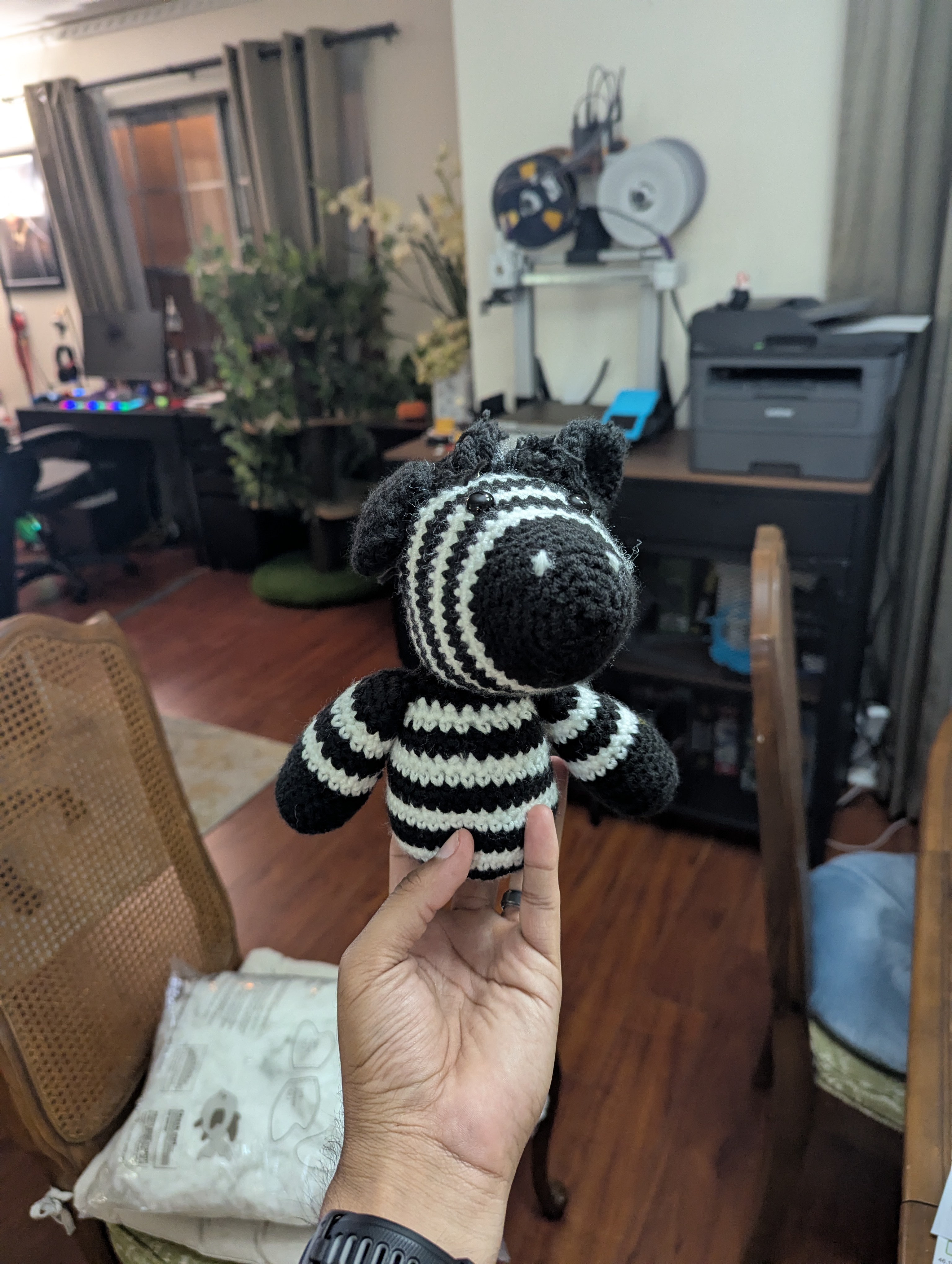 Crochet Zebra Amigurumi photo 1