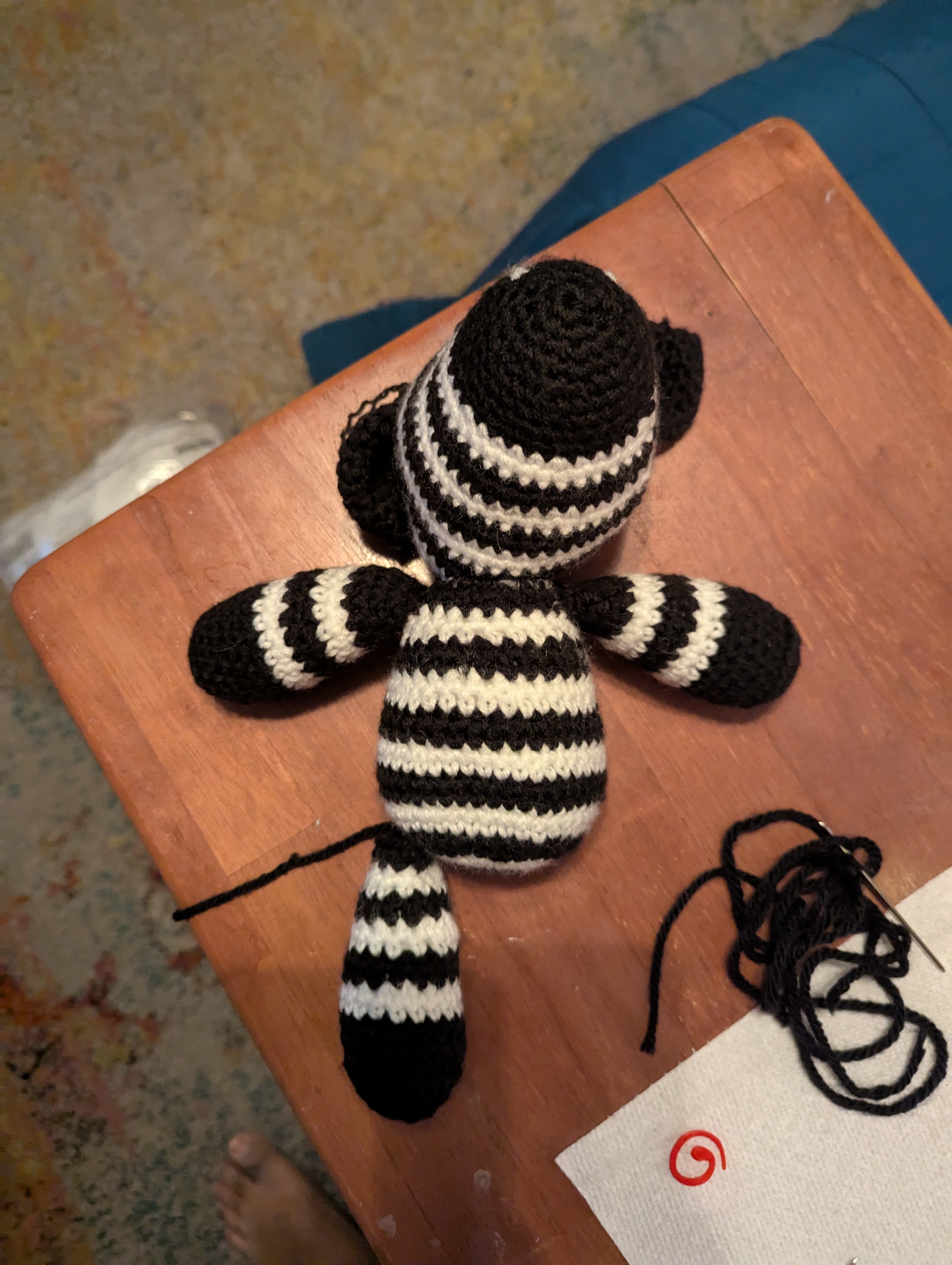 Crochet Zebra Amigurumi photo 2